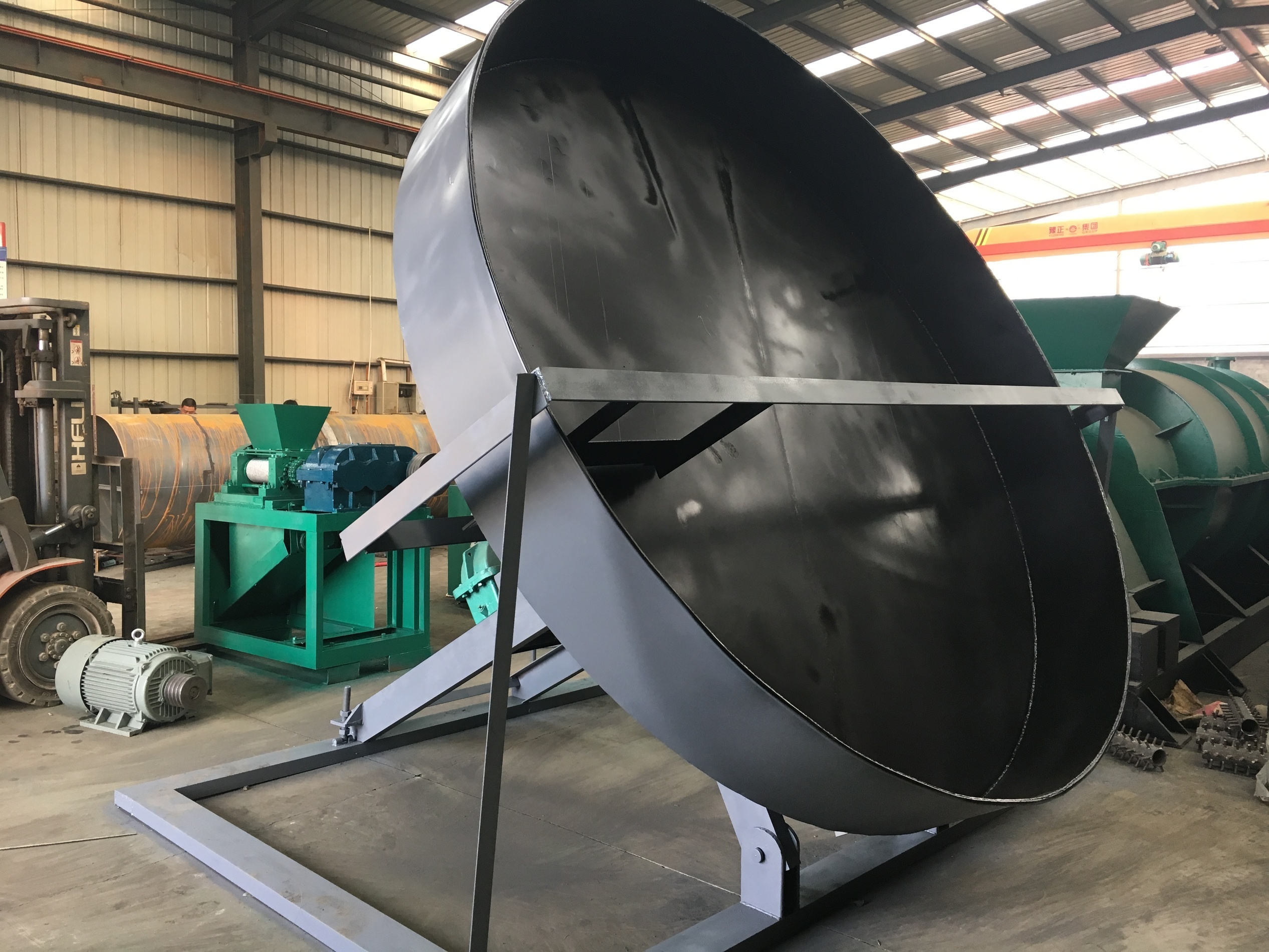 有機肥圓盤造粒機設備開機前注意事項有哪些？